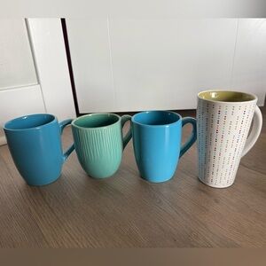 Colorful Ceramic Mug Set